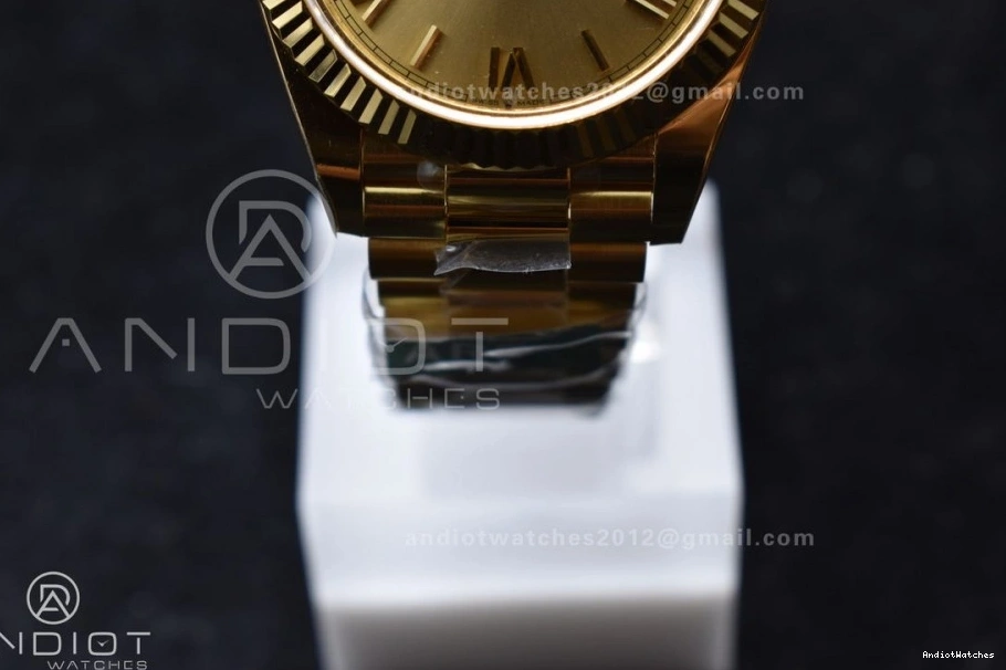 (Gain President Best Date Stretchable VR3255 ARF Roman 658 On Day Weight) 40 YG Bracelet 228238 1:1 Gold Edition Dial 0201